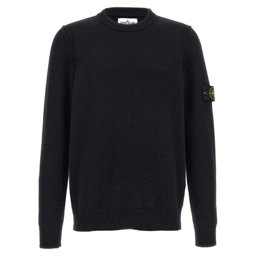 Stone Island Men's Logo Badge Sweater